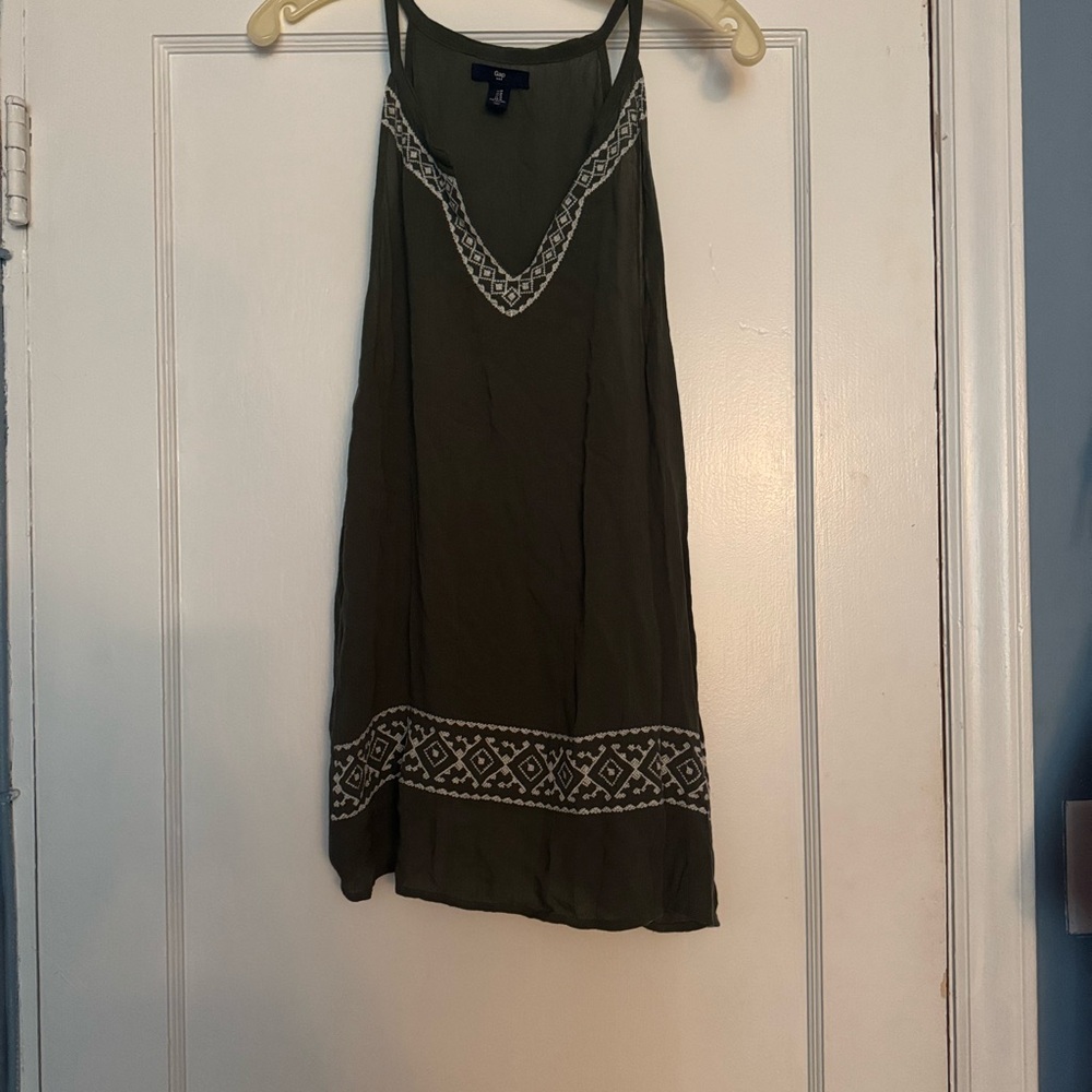 2 for $10 - GAP Green & Blue  Asymmetrical gauze like tops